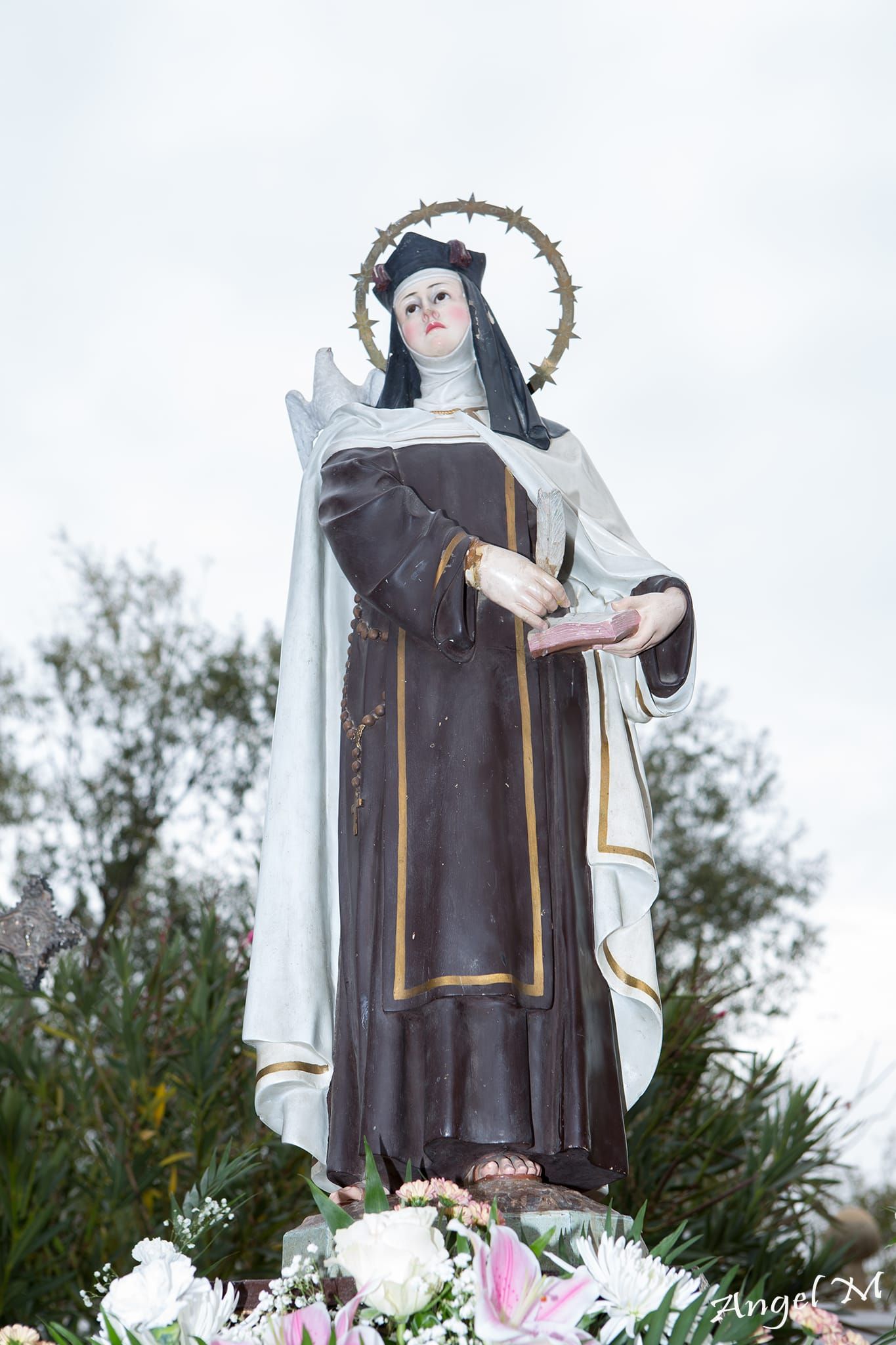 Lobera conmemora el centenario de la devoción a Santa Teresa de Jesús
