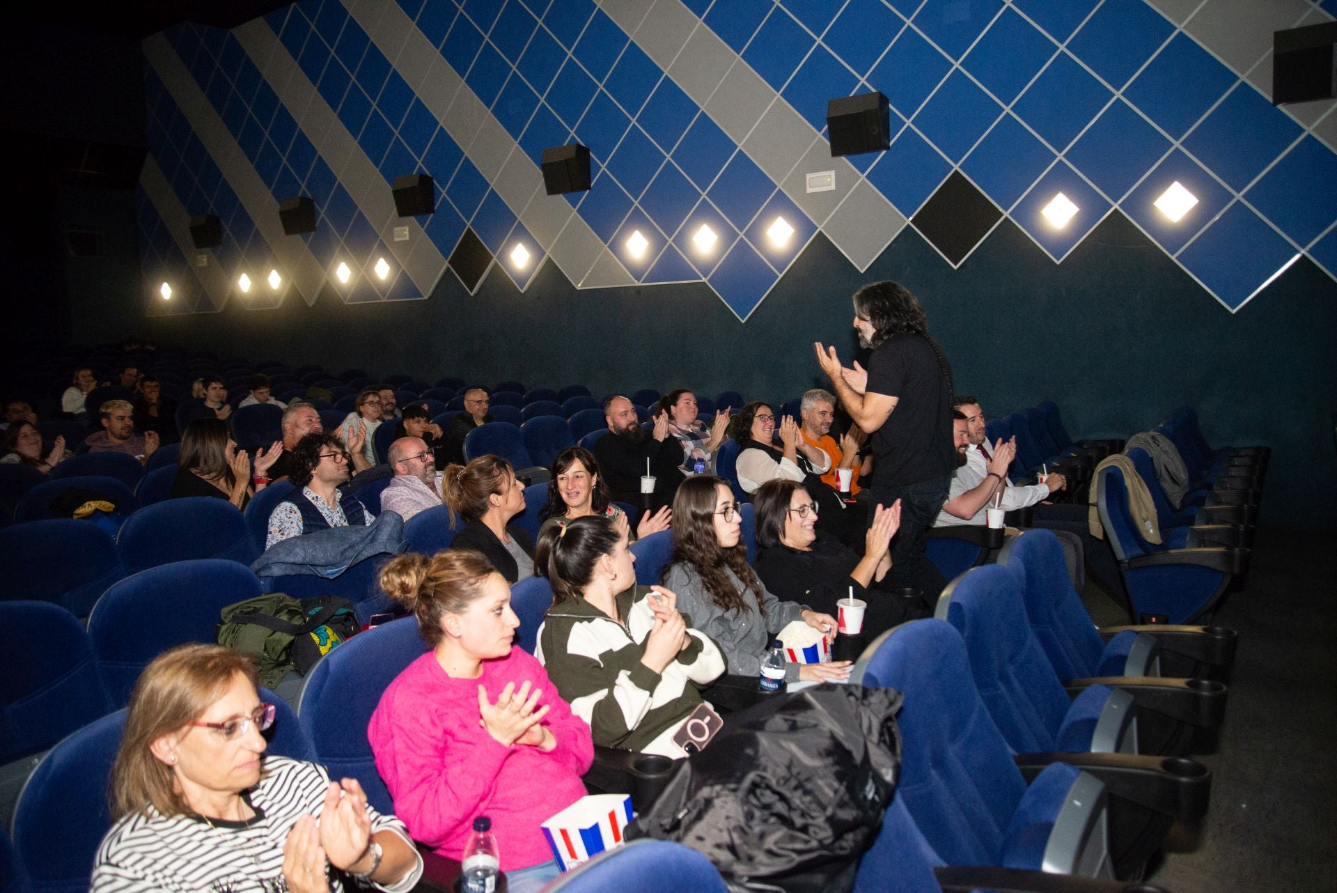 J. J. Vaquero presenta su primera película en Palencia