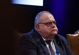 El consejero de Sanidad, Alejandro Vázquez, este jueves en unas jornadas en Soria.