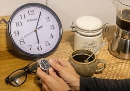 Cambio de hora, en imagen de archivo.