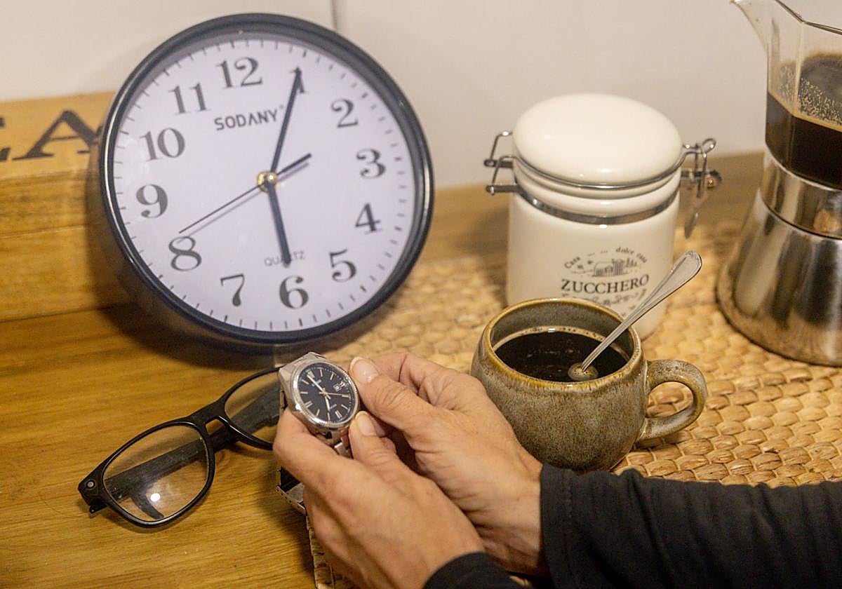 Cambio de hora, en imagen de archivo.