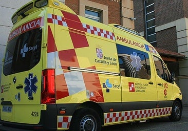 Muere en Burgos tras chocar con una furgoneta y arder su moto