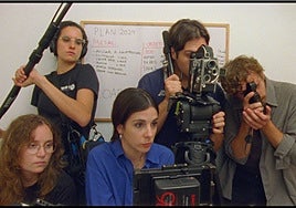 Gala Hernández López y su equipo dirigen el cortometraje '+10K', a concurso en la Sección Oficial de la Seminci.