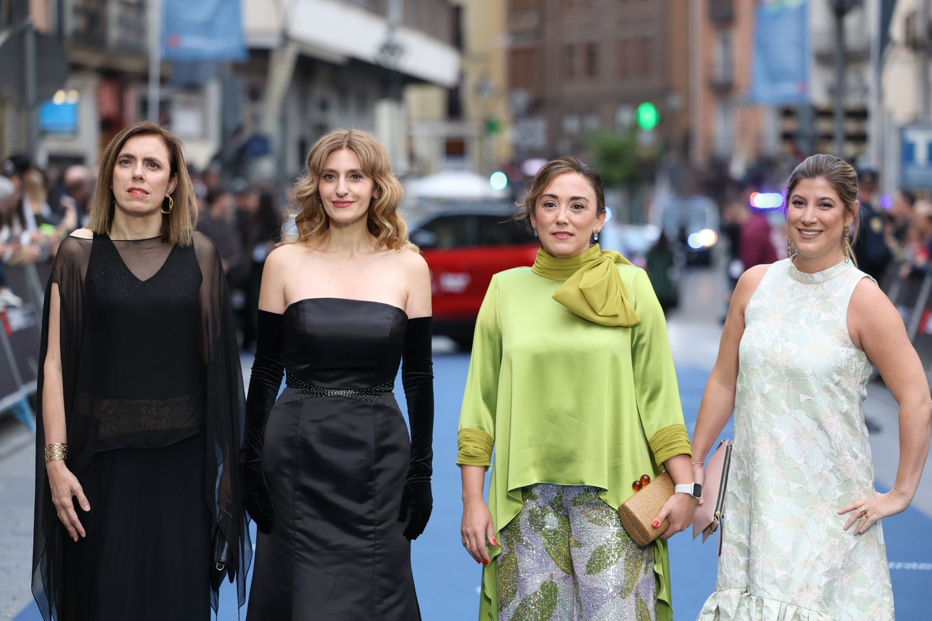 Inmaculada Martínez Merino, Mar Sancho, María González Corral y Raquel Alonso.