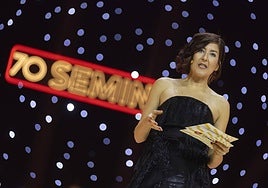 Imágenes de la gala de apertura de la 70 Seminci celebrada este viernes en el Teatro Calderón de Valladolid