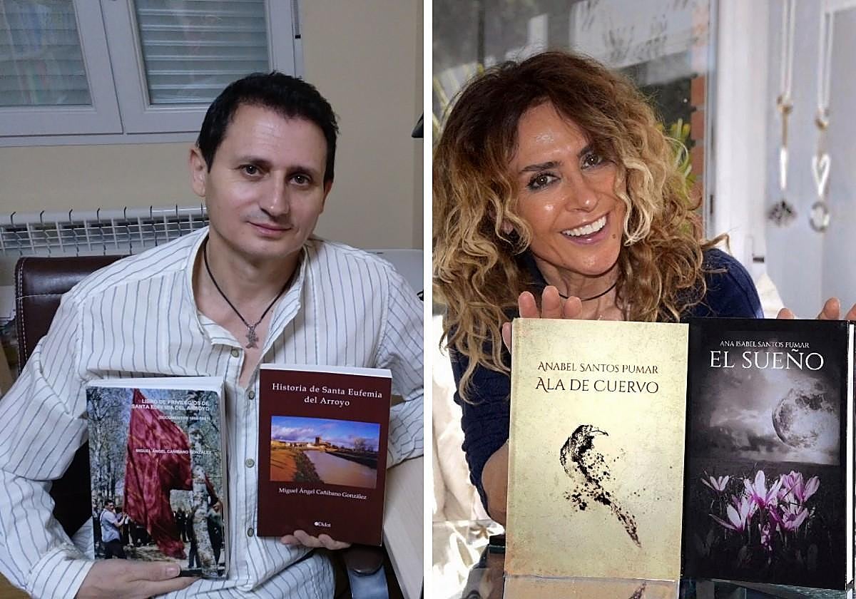 Miguel Ángel Cañibano y Anabel Santos