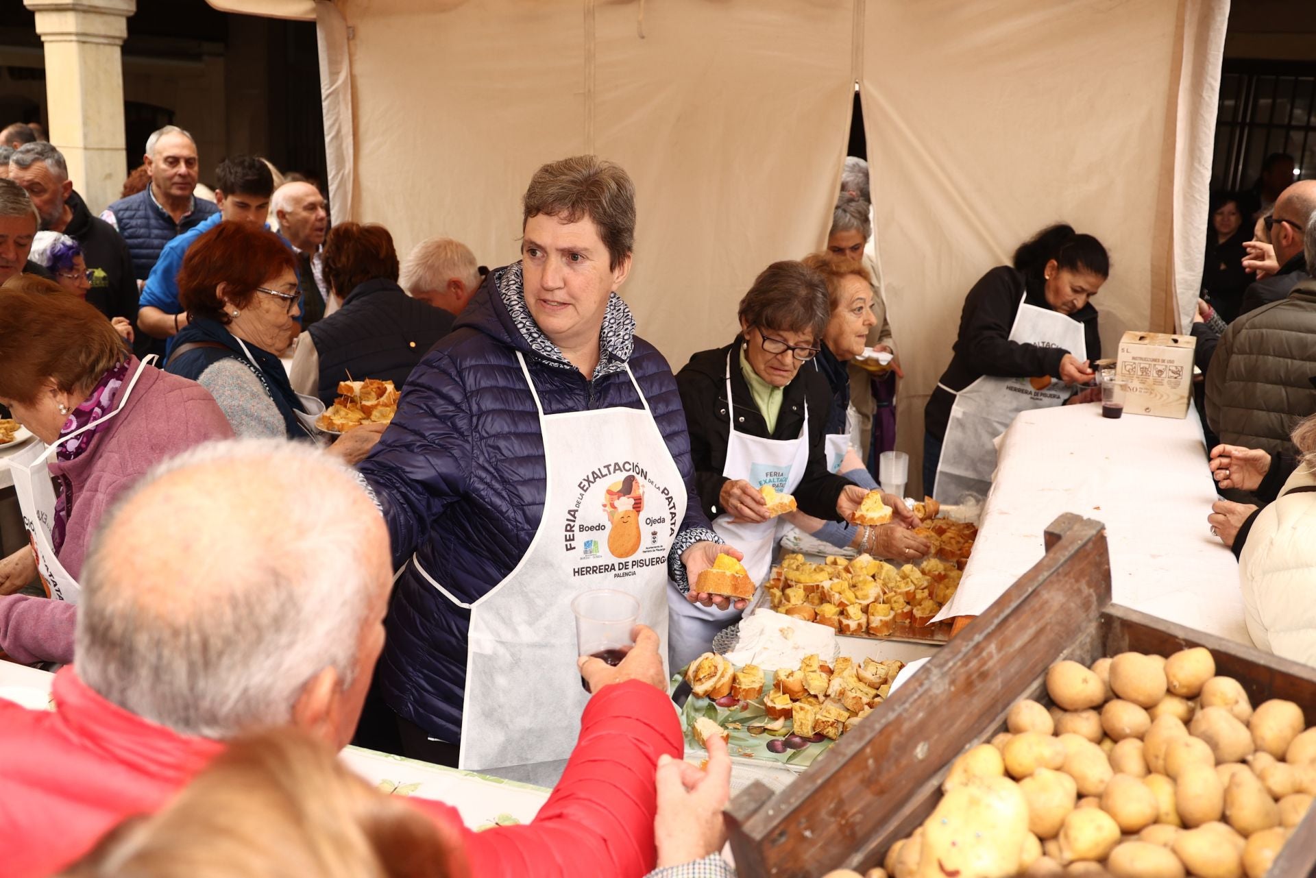 Así ha sido la Feria de la Patata de Herrera de Pisuerga