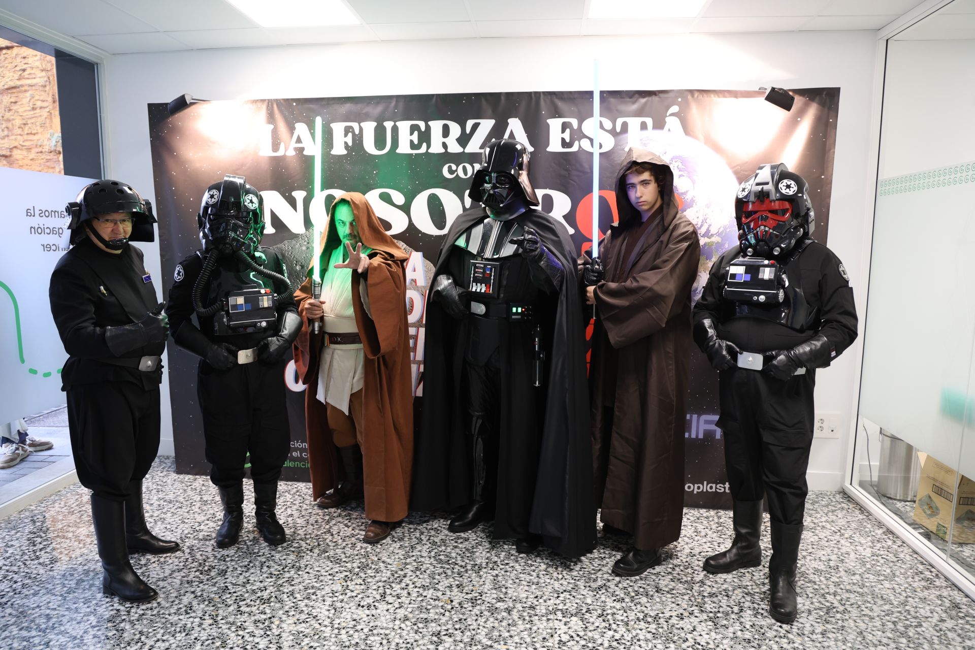 Los protagonistas de La Guerra de las Galaxias, en Palencia