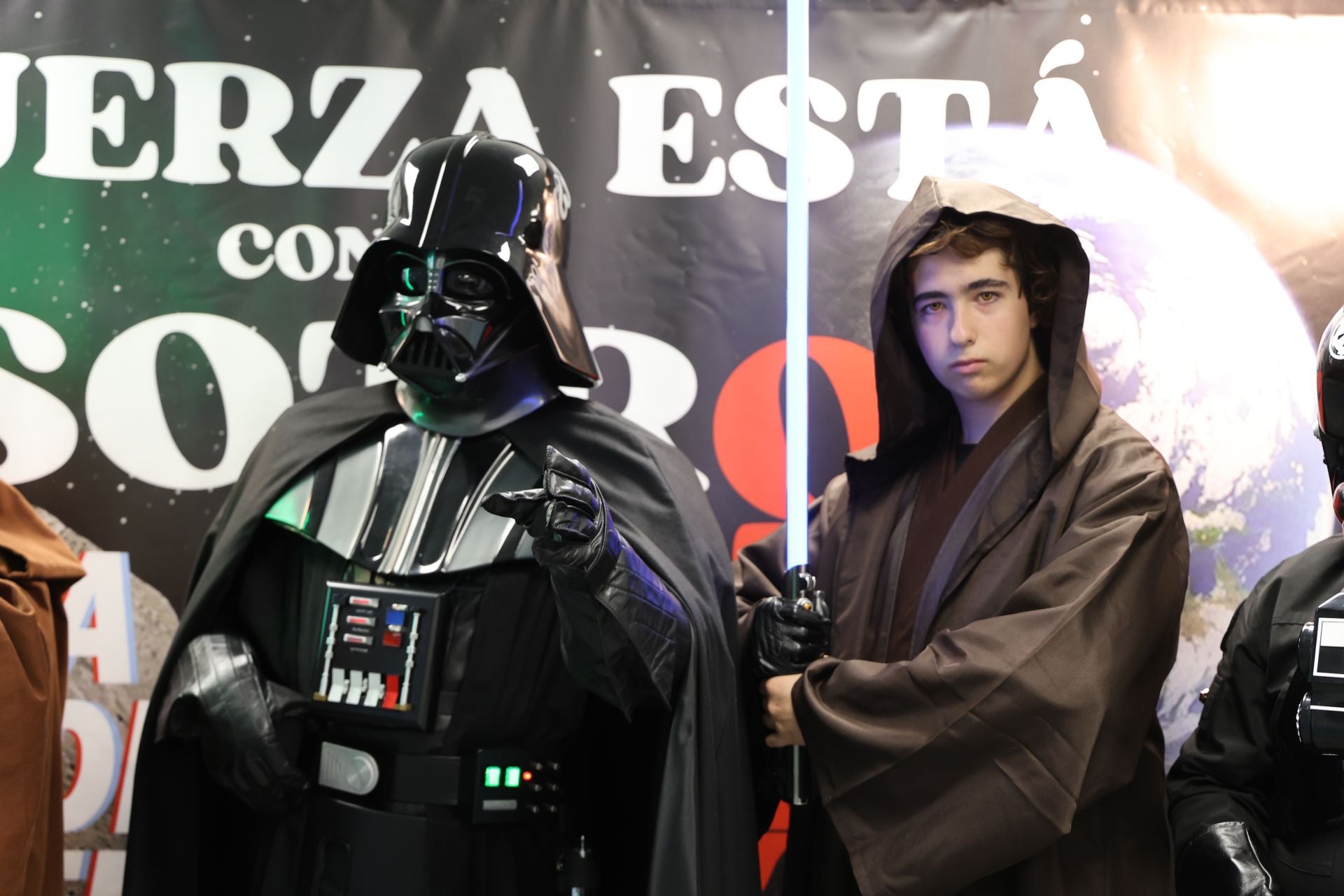 Los protagonistas de La Guerra de las Galaxias, en Palencia