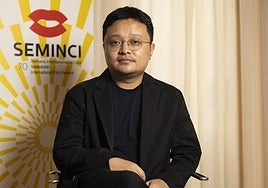 Bi Gan presenta su tercera película en Valladolid.