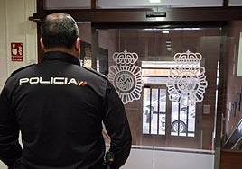 Imagen de archivo de un agente de la Policía Nacional.