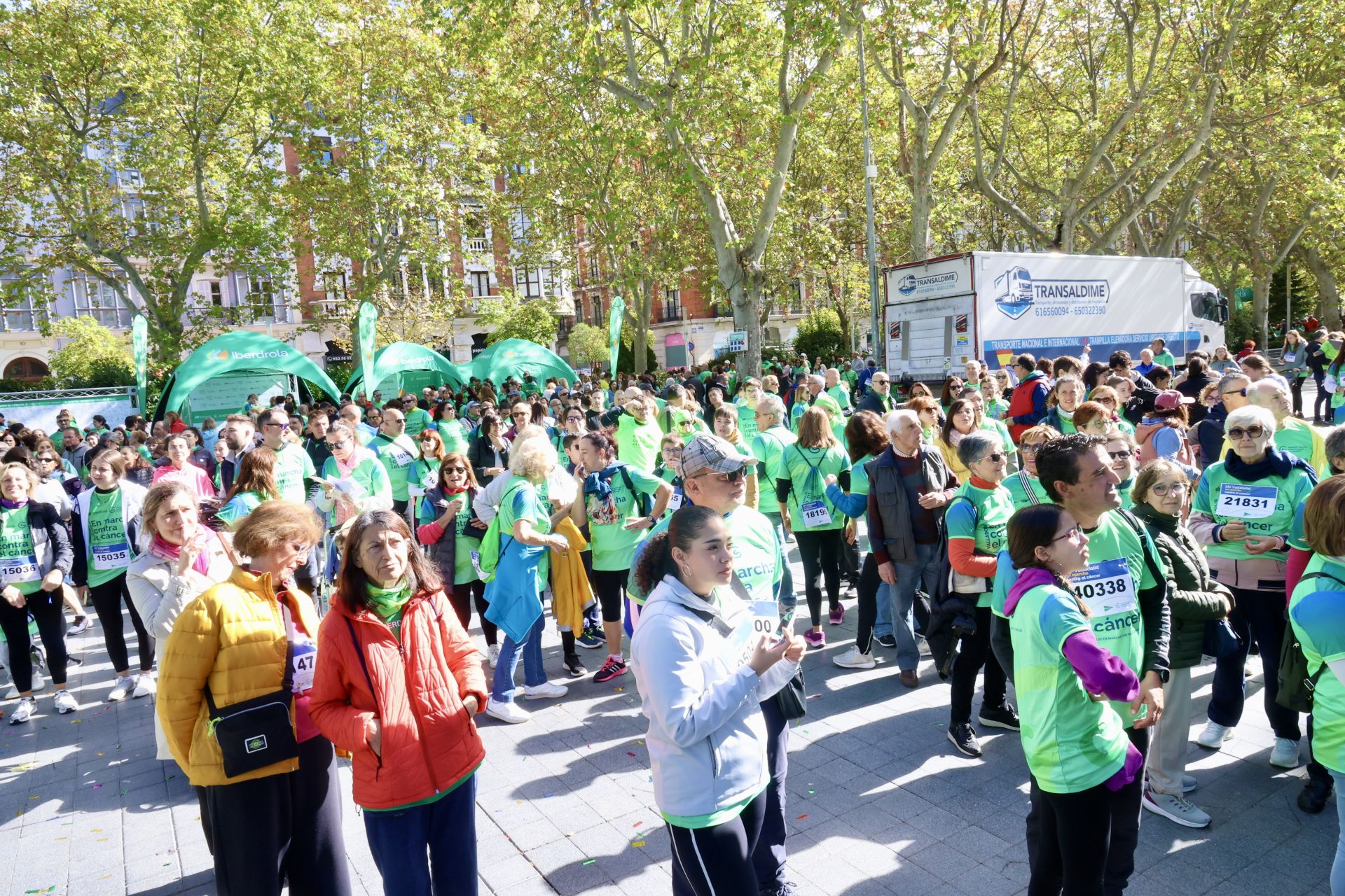Las imágenes de la Marcha contra el Cáncer 2025