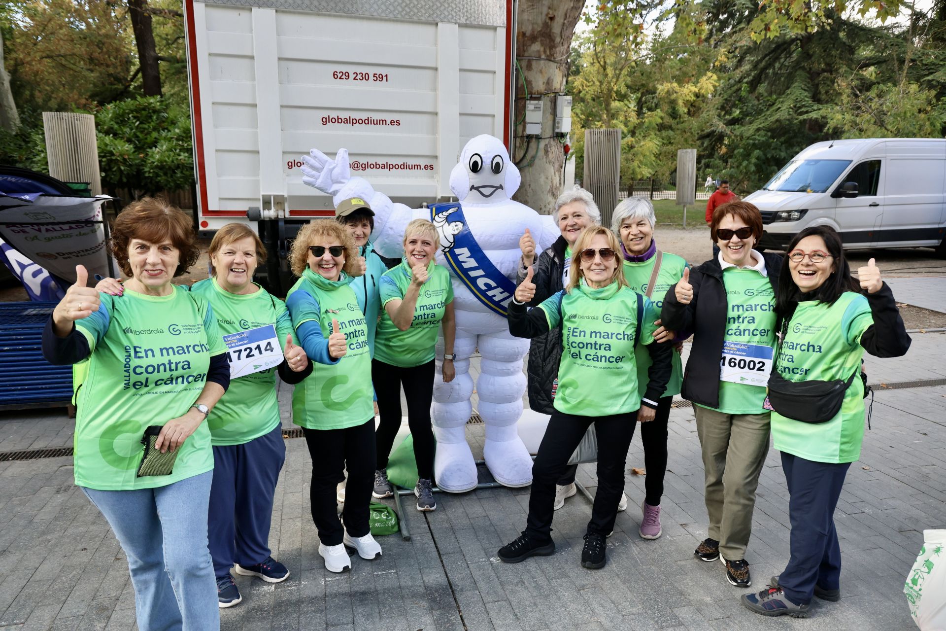 Las imágenes de la Marcha contra el Cáncer 2025