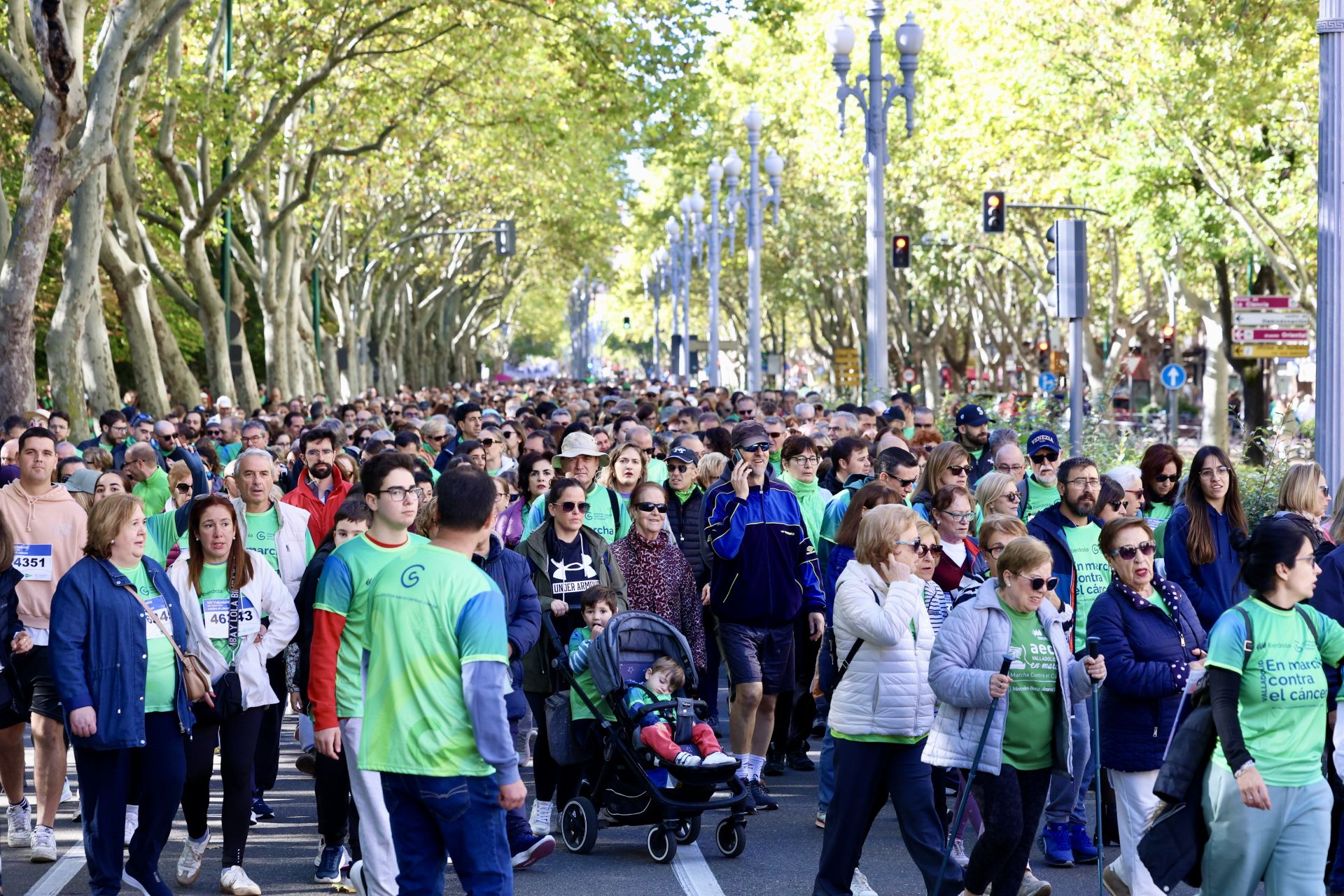 Las imágenes de la Marcha contra el Cáncer 2025