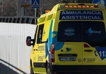 Tres heridos, uno atrapado e inconsciente, tras una colisión múltiple en Burgos
