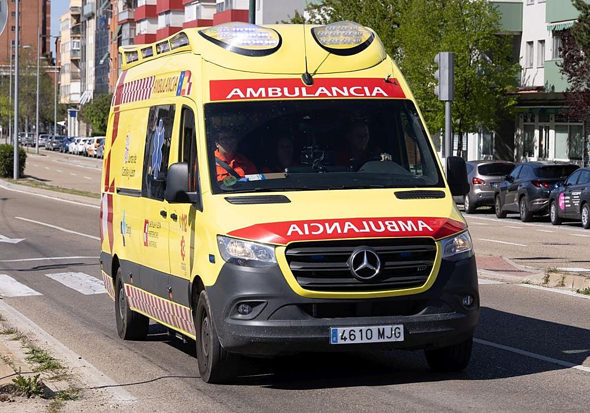 Una ambulancia del 112 en una imagen de archivo.