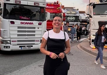 Muere Oti Cabadas, la camionera que luchaba contra los estereotipos en el sector del transporte