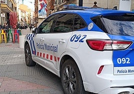 Coche de la Policía Municipal, en una imagen de archivo.