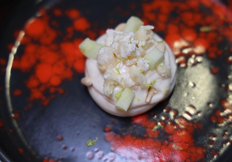 Una bonita presentación para un postre delicioso y sencillísimo con la firma de Raúl del Moral