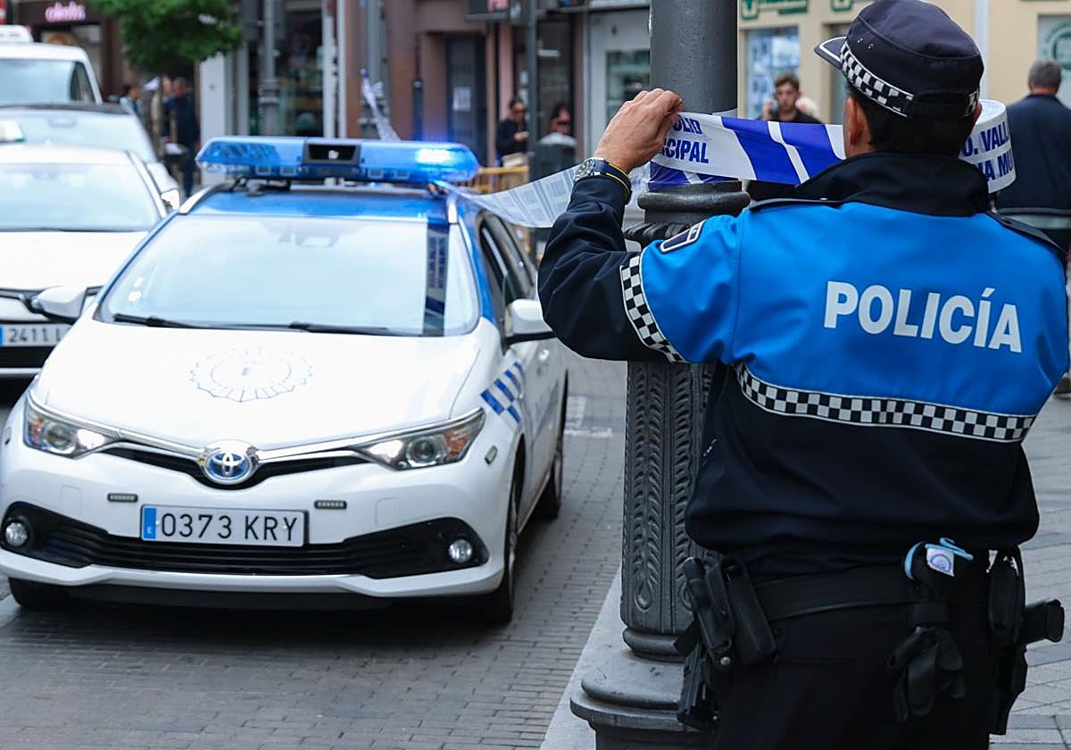 Imagen de archivo de la Policía Municipal de Valladolid.