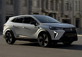 Imagen promocional del nuevo Mitsubishi Grandis, que se monta en Valladolid.