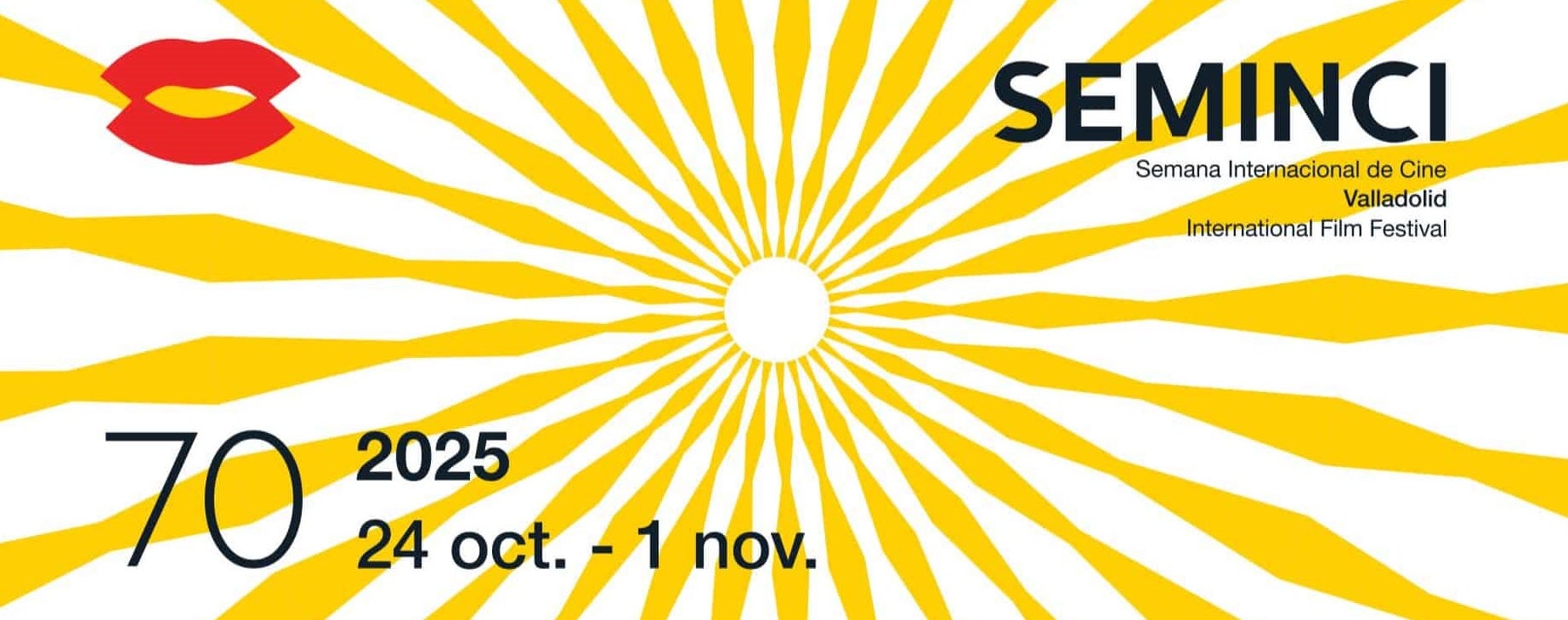 Cartel de la septuagésima edición de la Seminci.