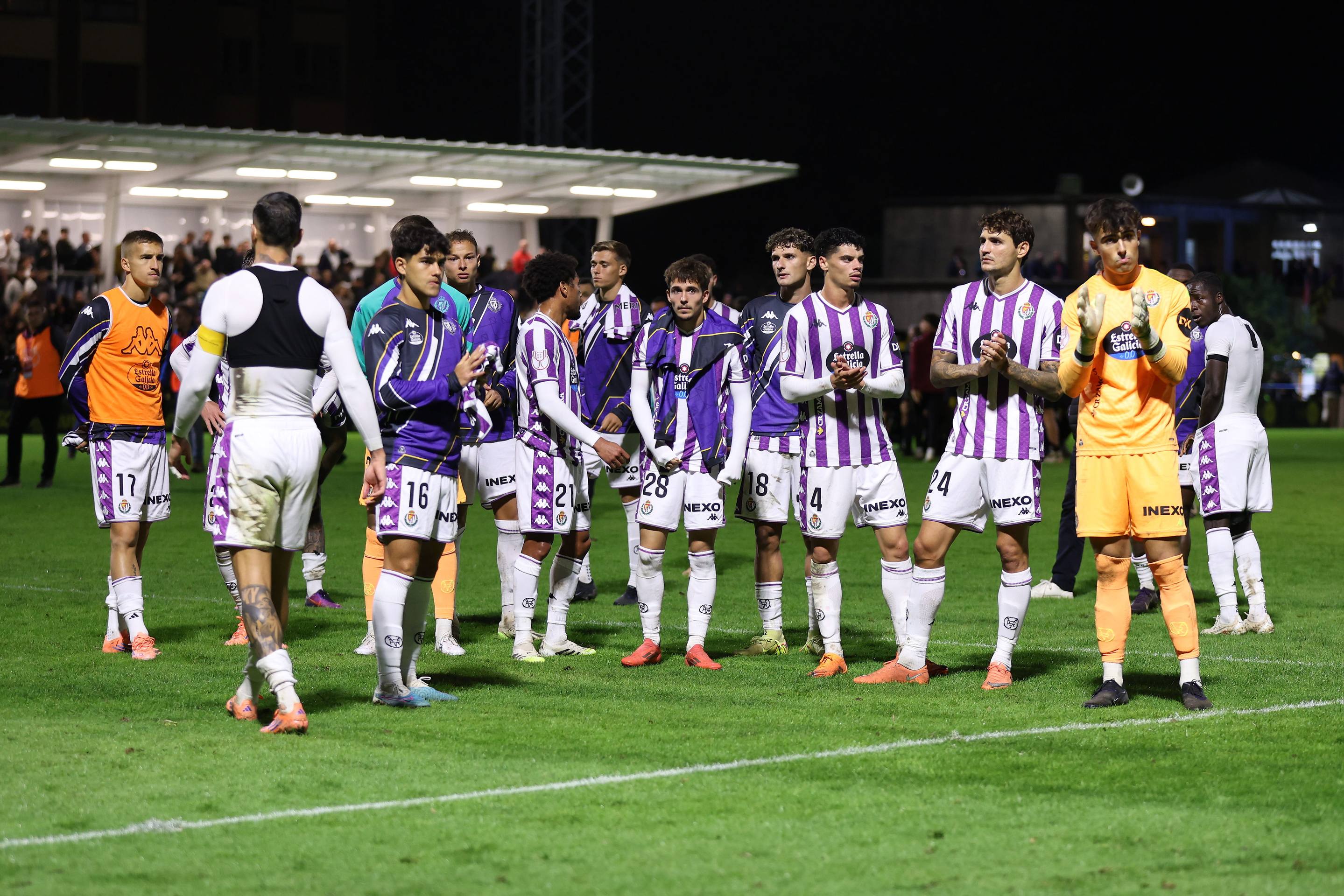 Las imágenes de la bochornosa eliminación del Real Valladolid