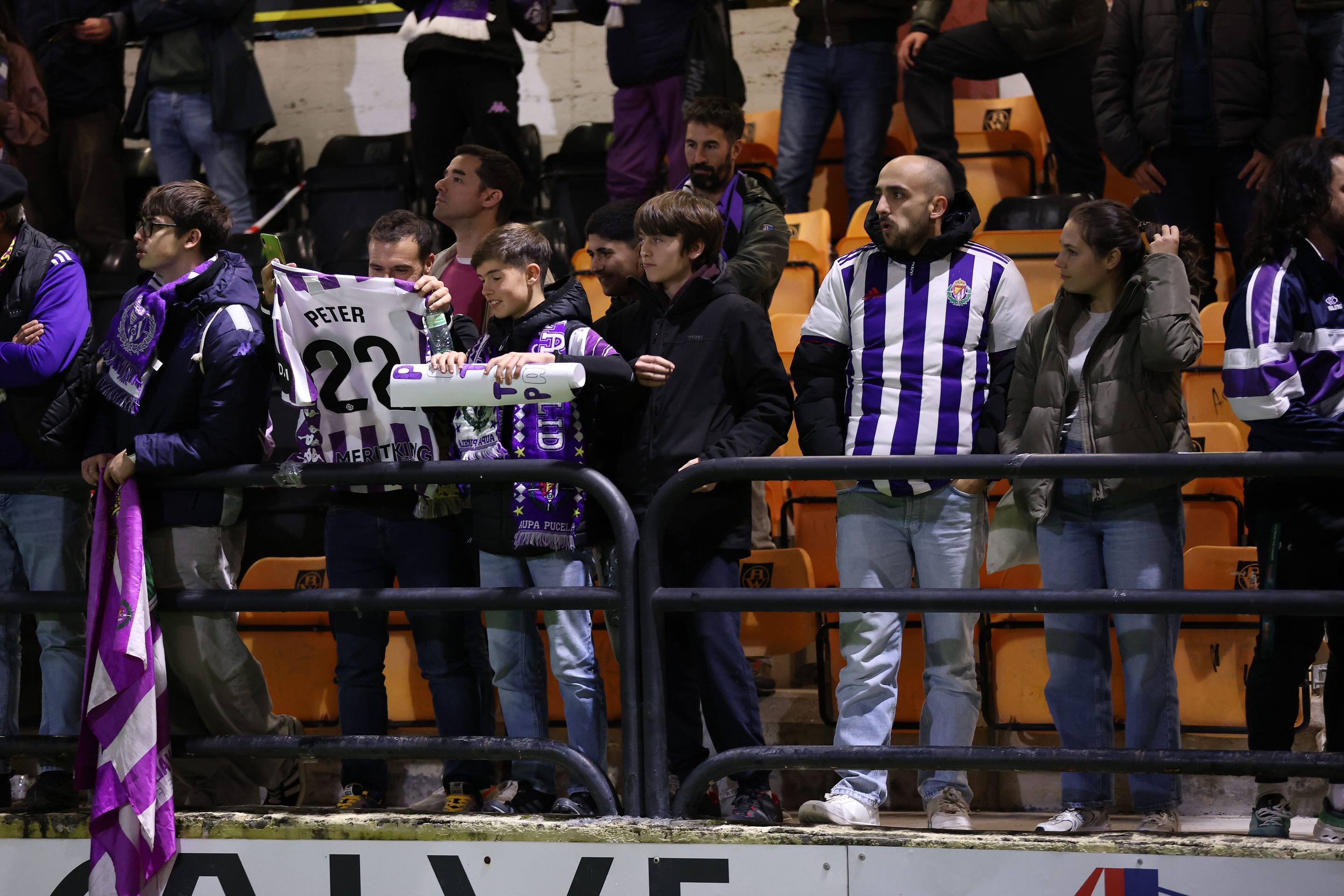 Las imágenes de la bochornosa eliminación del Real Valladolid