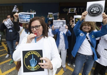 Amplio respaldo de los técnicos sanitarios al primer día de huelga, con afectación en quirófanos