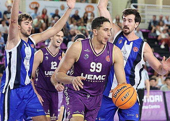 Fares Ochi, en el partido ante Ponferrada.