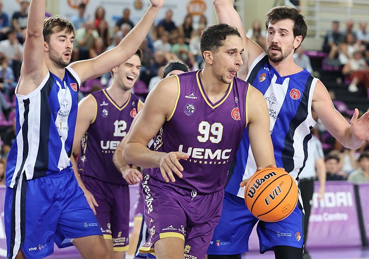 Fares Ochi, en el partido ante Ponferrada.