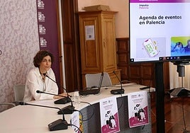 La Concejala de Comercio presenta la plataforma Impulsa Palencia.