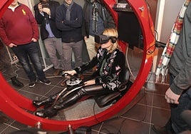 Presentación de una nueva máquina de realidad virtual