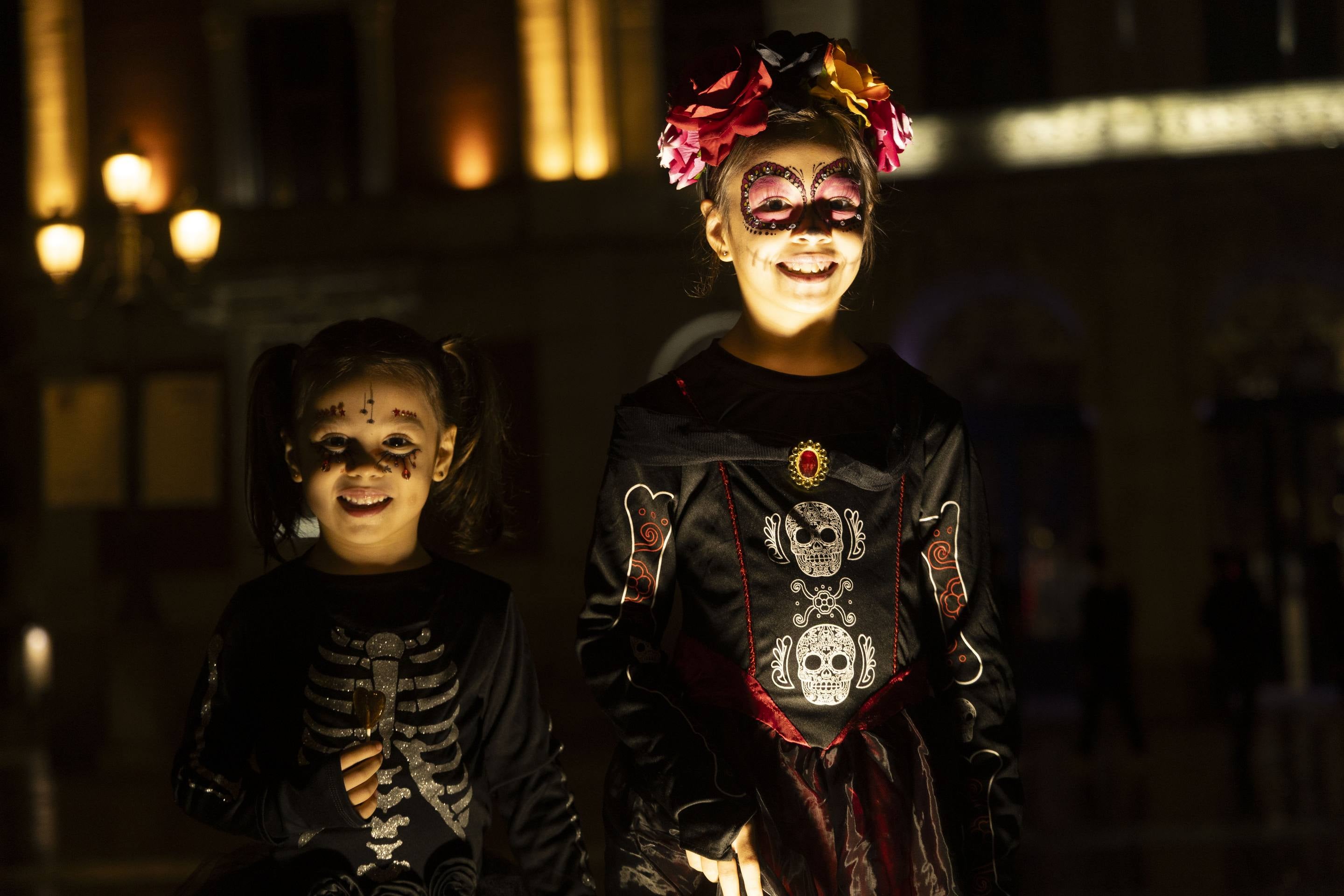 Las imágenes de la noche de Halloween en Valladolid