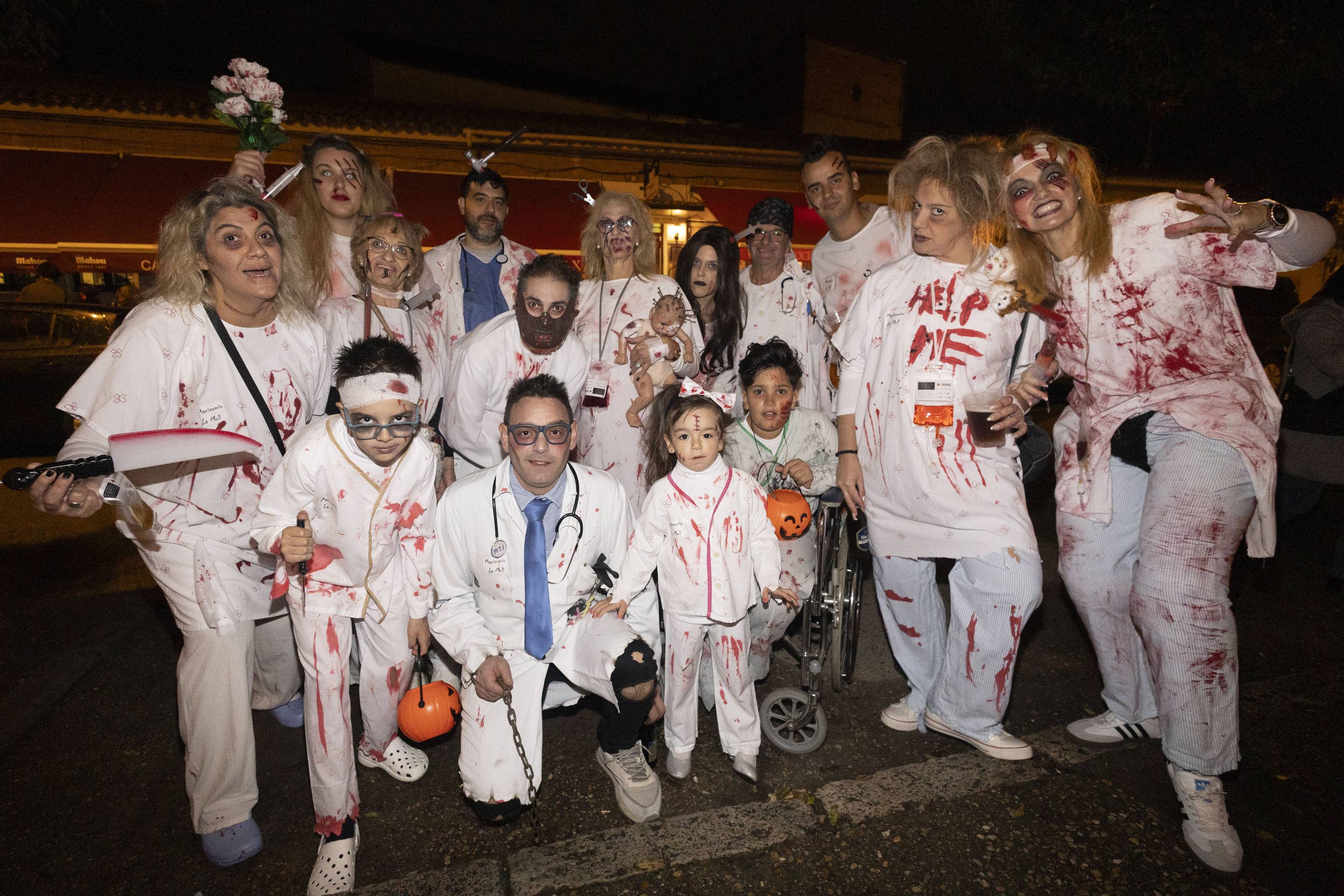 Las imágenes de la noche de Halloween en Valladolid