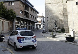 Patrulla de la Policía Local de El Espinar.