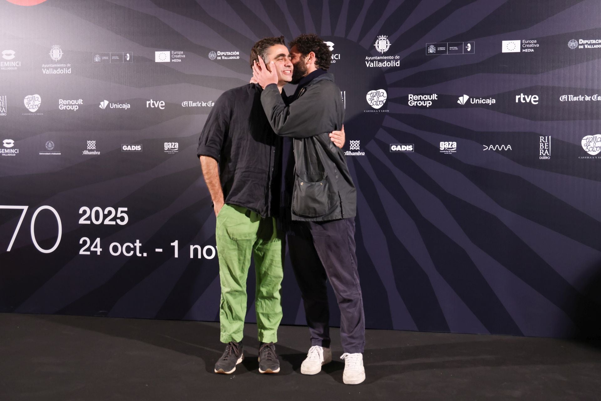 Pedro Pinho y Sergio Coragem, de 'La risa y la navaja'.