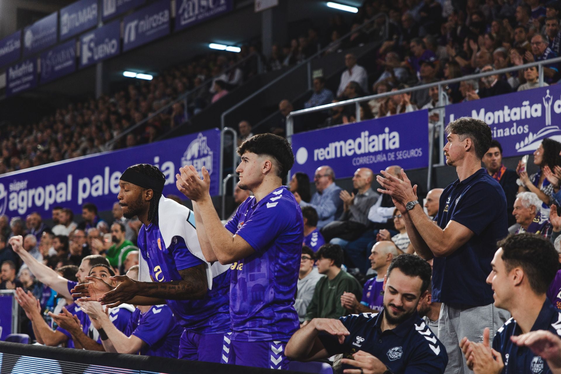 Búscate en las gradas del Súper Agropal Palencia-Alicante