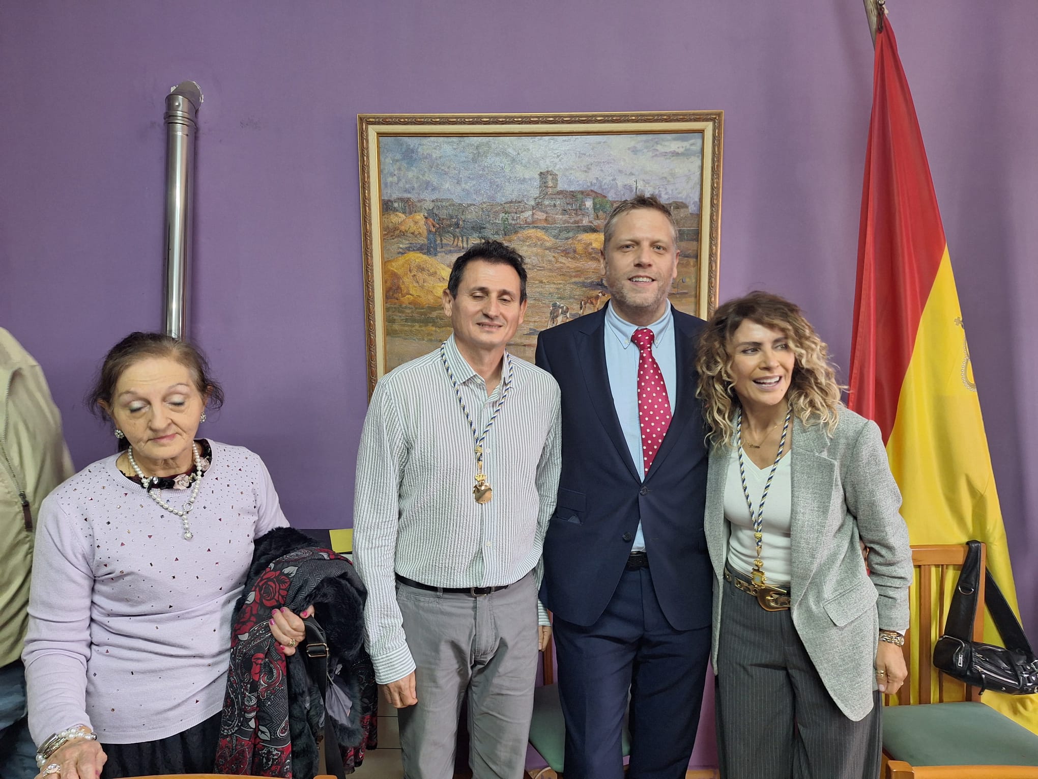 Miguel Ángel Cañibano y Ana Isabel Santos entran en la historia de Santa Eufemia