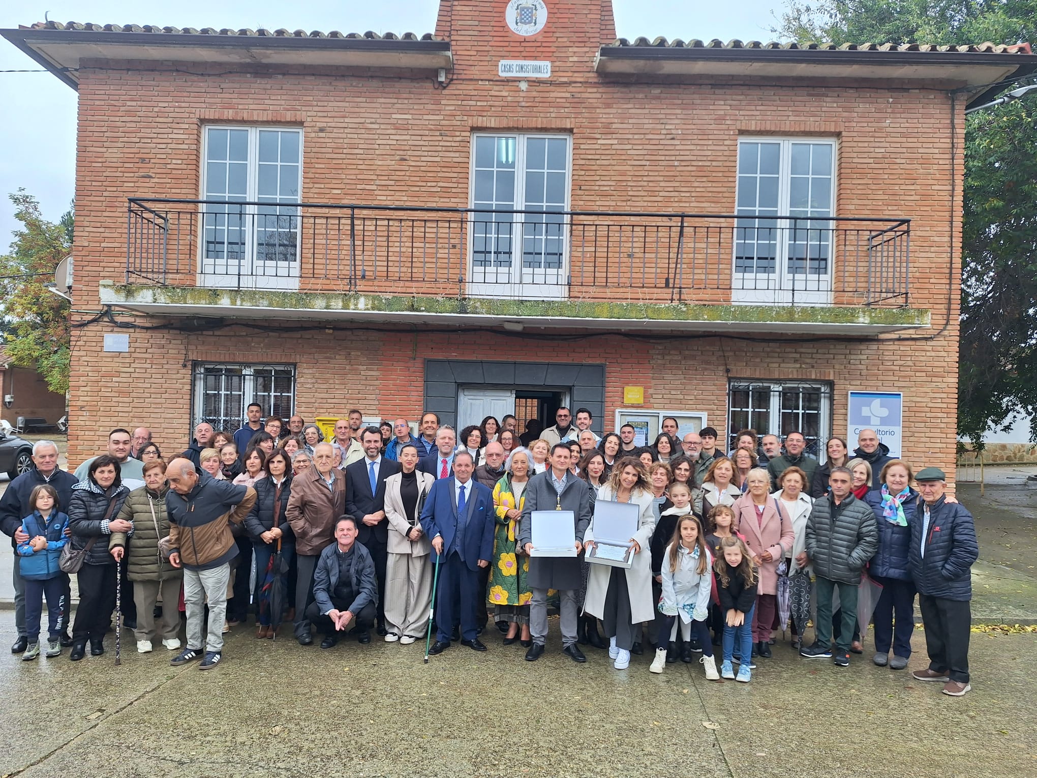 Miguel Ángel Cañibano y Ana Isabel Santos entran en la historia de Santa Eufemia