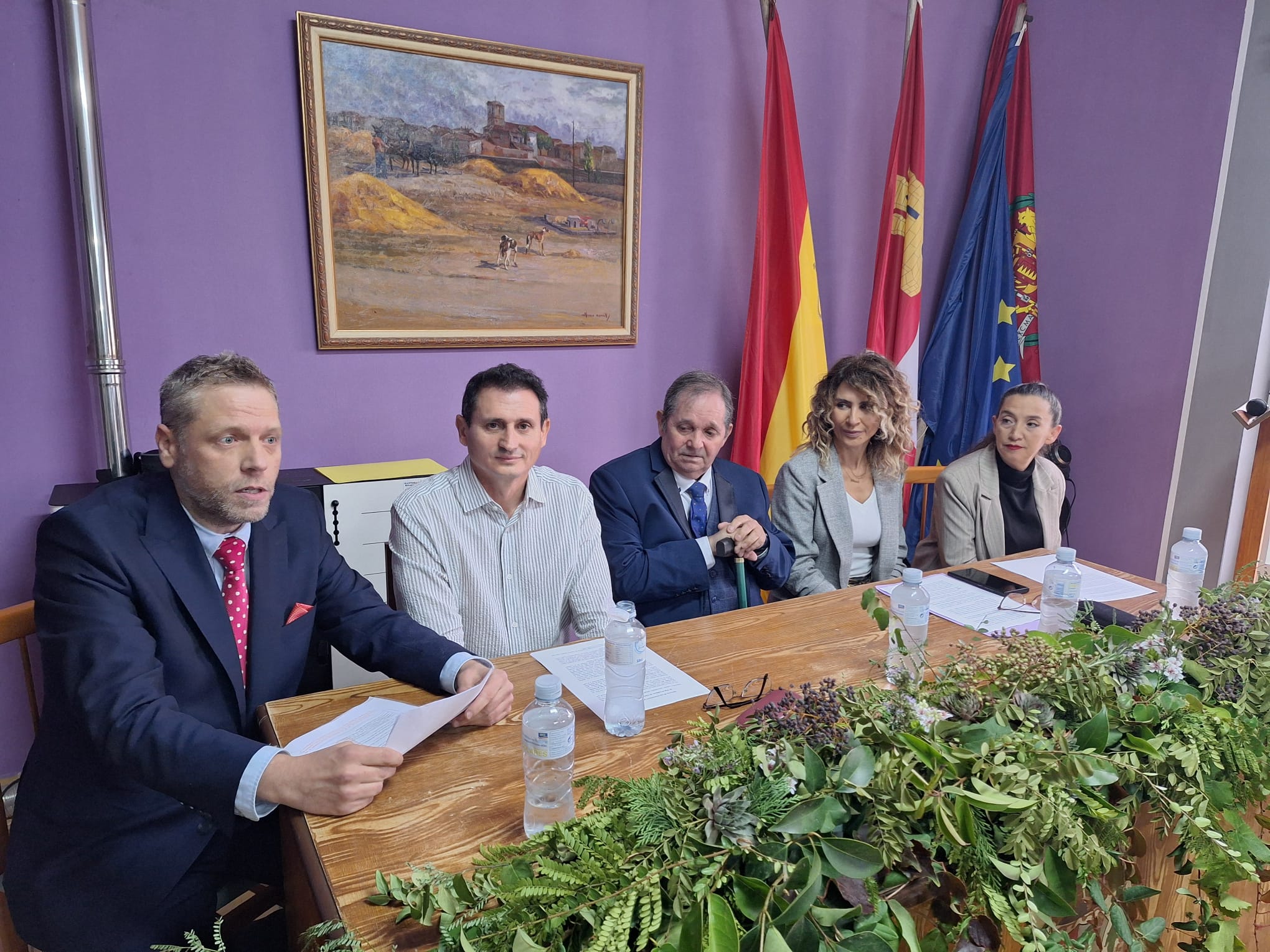 Miguel Ángel Cañibano y Ana Isabel Santos entran en la historia de Santa Eufemia