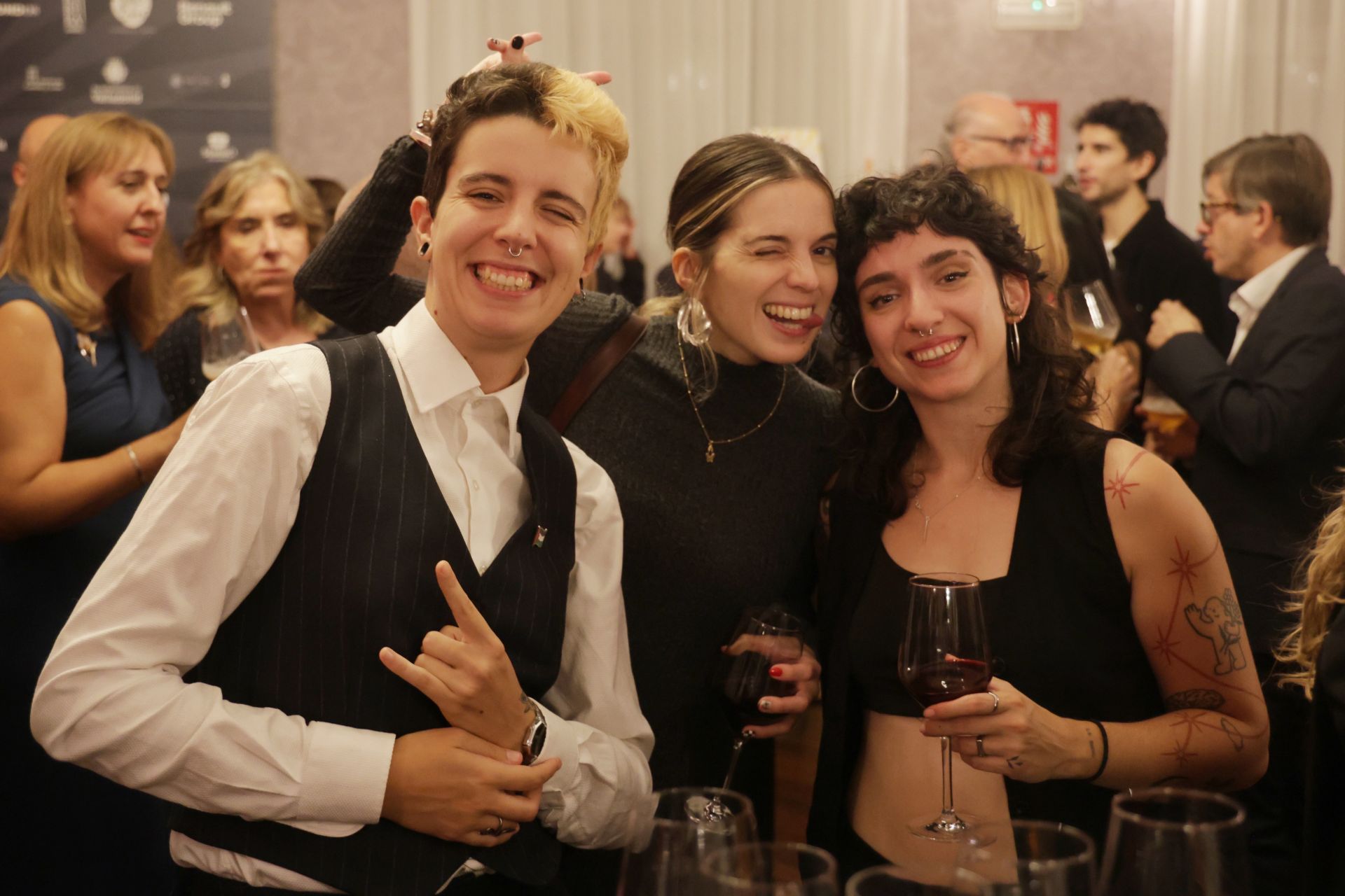 Cóctel de clausura de la 70 Seminci en el Salón de los Espejos del Teatro Calderón