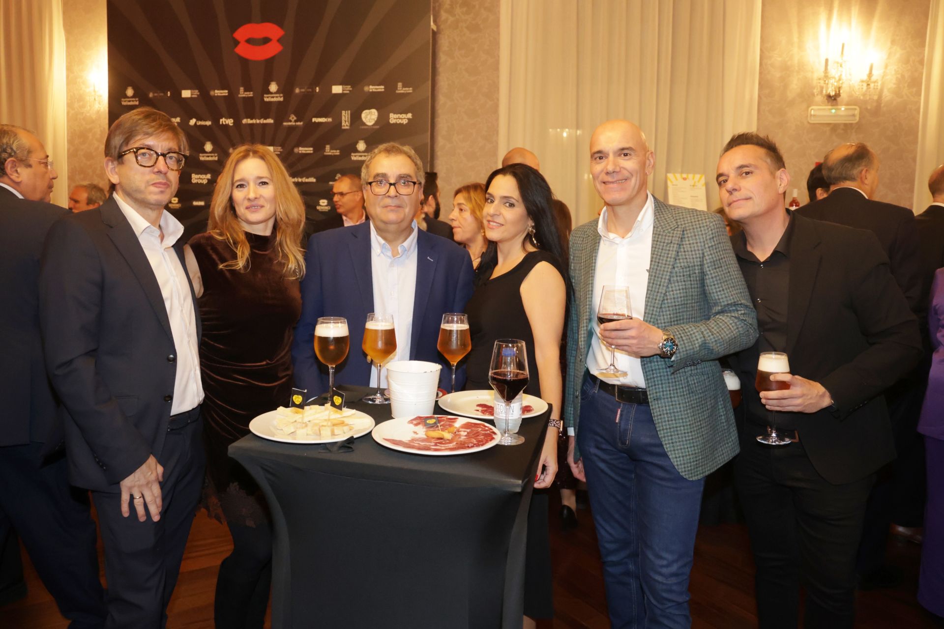 Cóctel de clausura de la 70 Seminci en el Salón de los Espejos del Teatro Calderón