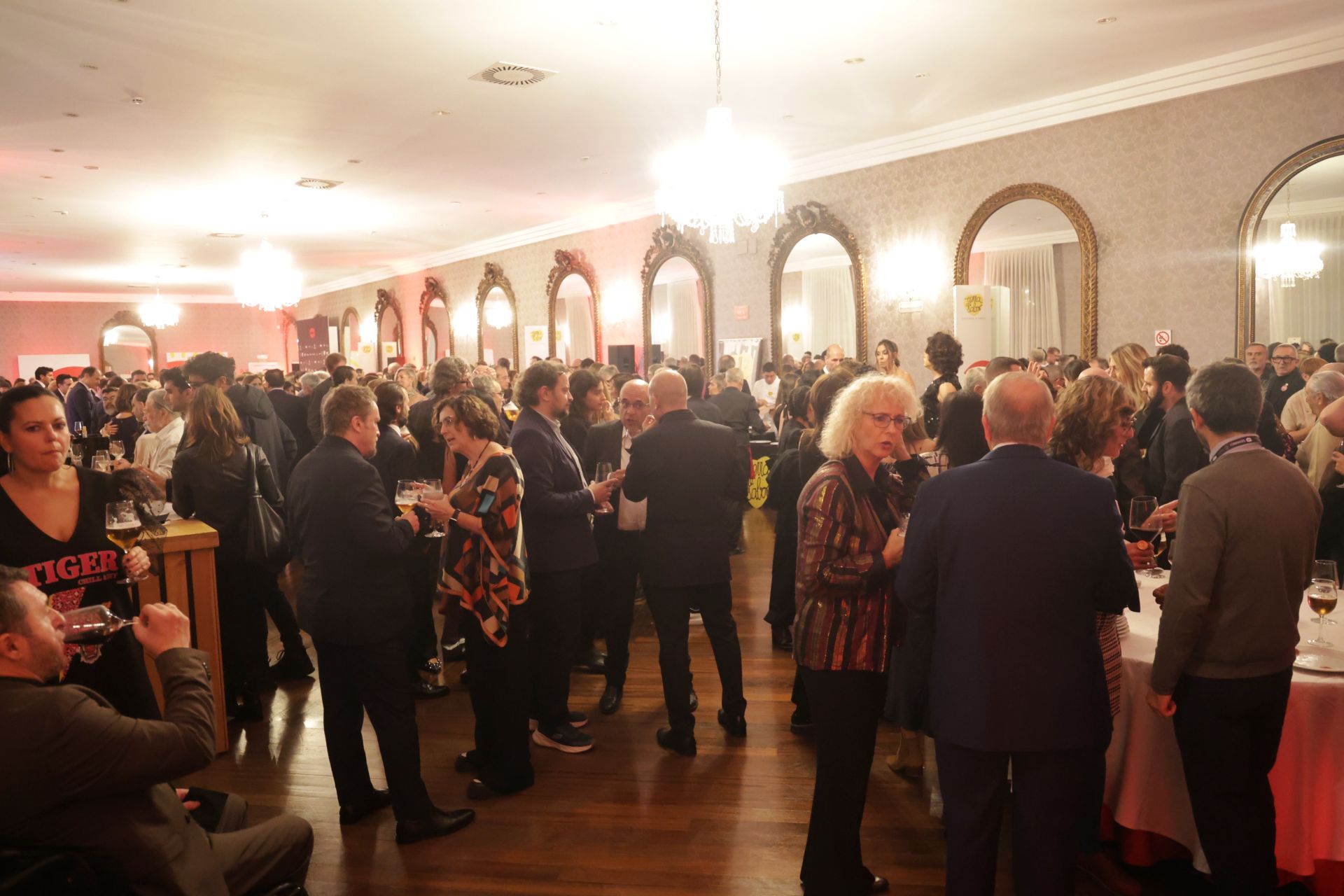 Cóctel de clausura de la 70 Seminci en el Salón de los Espejos del Teatro Calderón