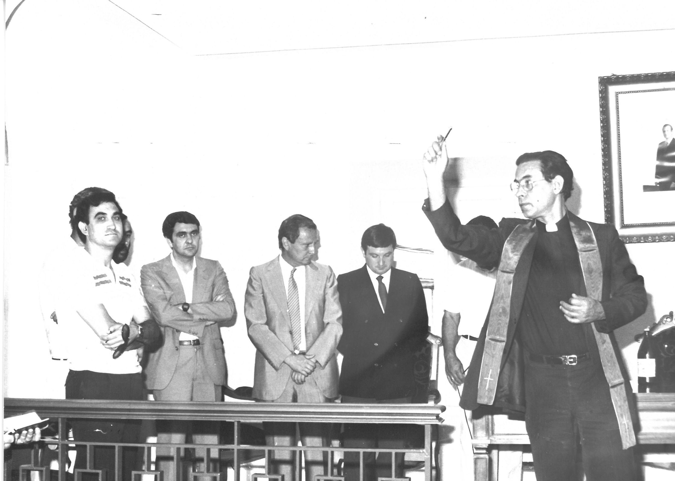 Inauguración del Ayuntamiento. 27 de julio de 1985.