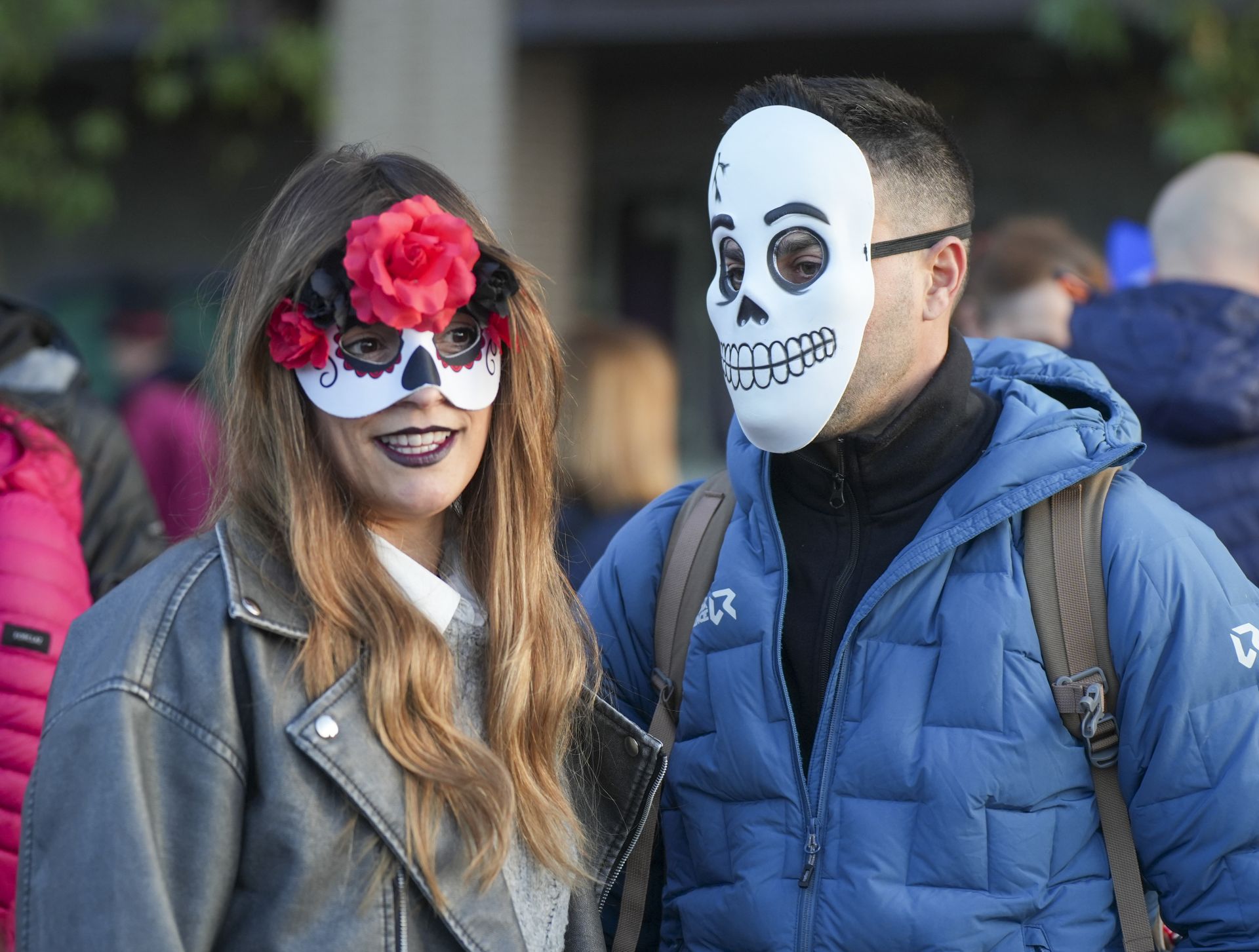 En imágenes el desfile de Halloween en Los Santos Pilarica