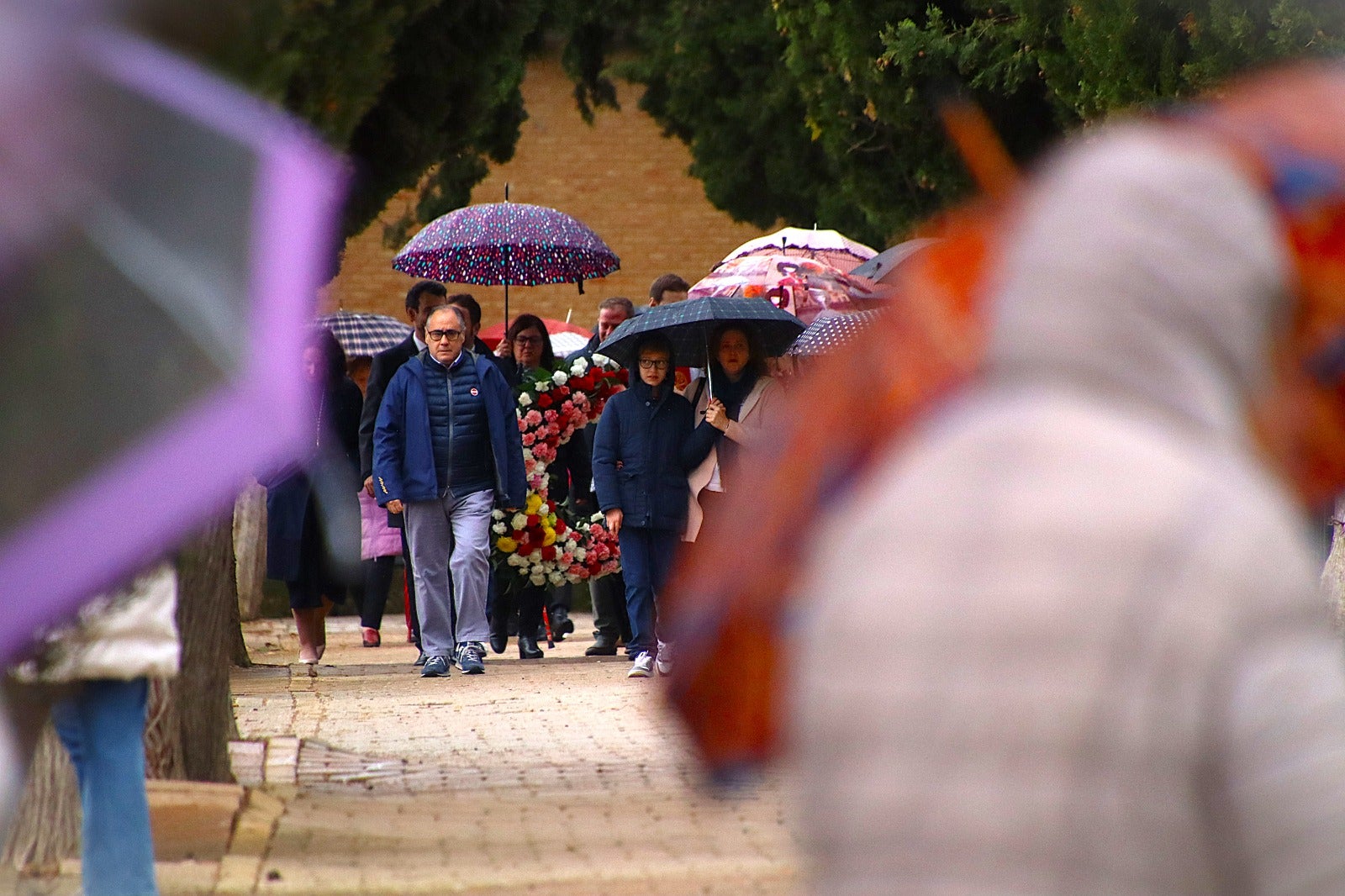El emotivo recuerdo de los difuntos