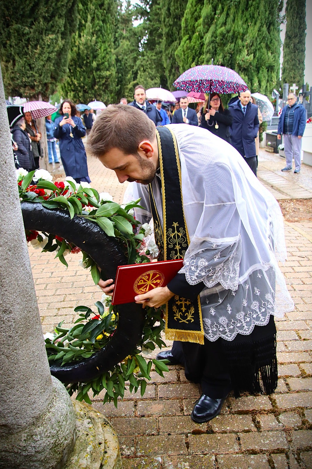 El emotivo recuerdo de los difuntos