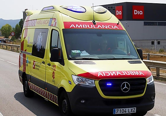 Ambulancia de Sacyl en una imagen de archivo.