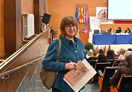 Ana de Miguel Álvarez, en el campus de Palencia.